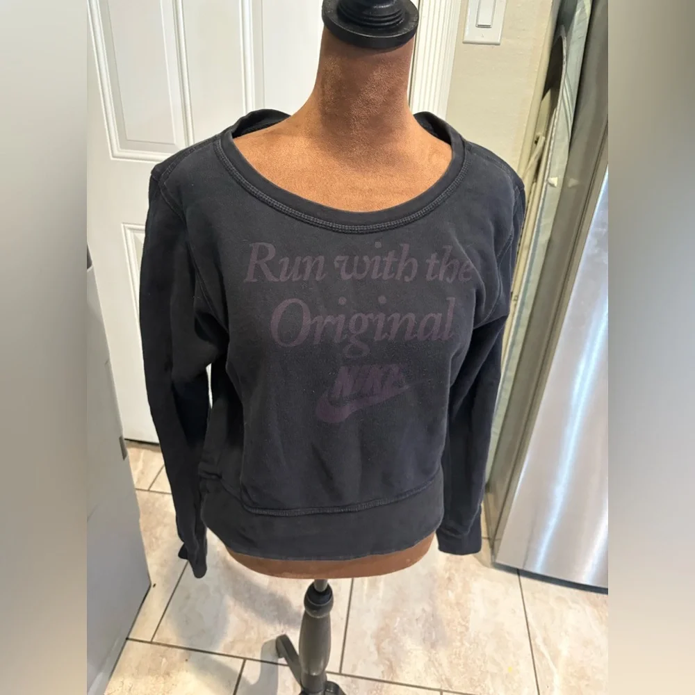 Nike Black Sweatshirt ventige